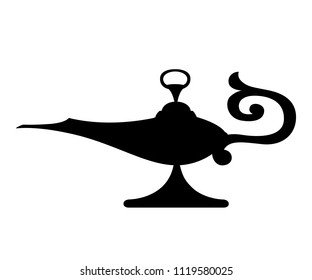 607 Aladdin lamp silhouette Images, Stock Photos & Vectors | Shutterstock