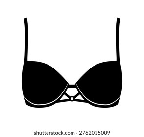 Black silhouette push up