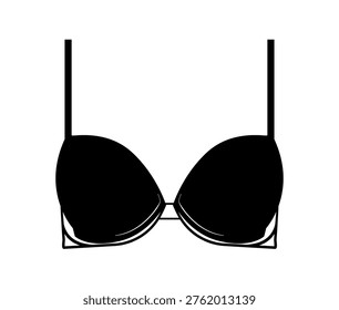 Black silhouette push up