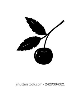 black silhouette of a side view isolated