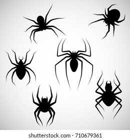 simple spider tattoos