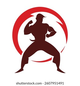 Black silhouette vector illustration of a beautiful woman in a running pose, a dancer's figure, or a sports lady's shadow
