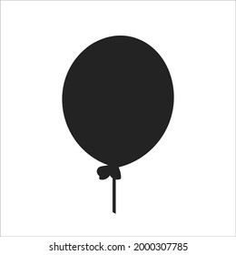 Silueta negra. Ilustración vectorial aislada en fondo blanco. Elemento de diseño. Plantilla para su diseño, libros, pegatinas, carteles, tarjetas, ropa para niños.