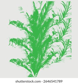 Black silhouettes of palm trees, tropical leaves of trees. Collection of tropical exotic leaves of palm, monstera, coconut, banana tree.