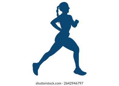 black silhouettes running . runner silhouette, Runner Silhouette, Young people running silhouette, Runner silhouettes collection .