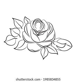 Silbato negro de la ilustración del vector rosa
