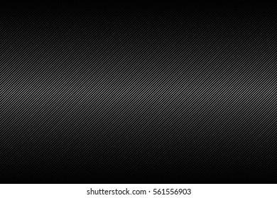 Arrière-plan abstrait noir et argenté avec des lignes en diagonale, illustration vectorielle
