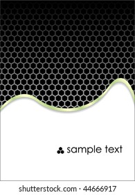 Black and silver business background