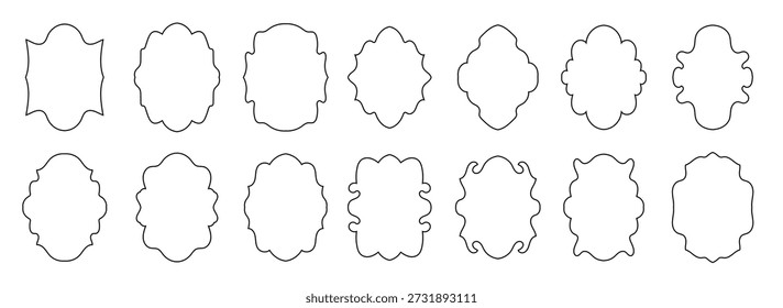 ilustração de design vetorial de banner simples preto isolado em 