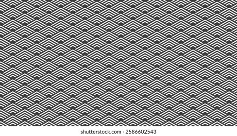 black simple minimalist tribal pattern                             