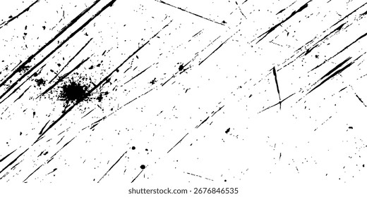 O esboço preto abstrai os fundos grunge para criar um fundo transparente branco de efeito angustiado. 