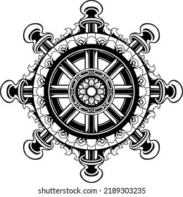 black sketch ornament vector design for your image reference