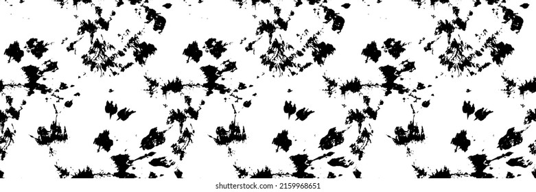 Black Sketch Swirl. Sketch Grain Vector. Endless Winter Pattern. Dirty Stain Ornament. Doodle Ink Print. Dirty Stripe Pattern. Black Seamless Print. Black Vector Brush. Vector Dyed Brush Background