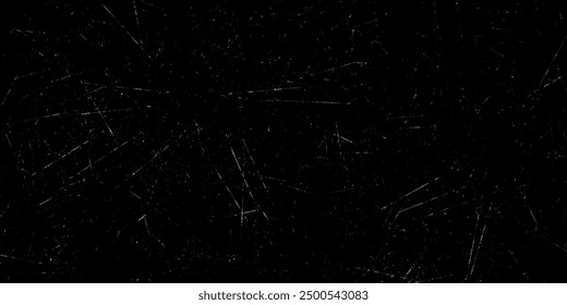 Black sketch texture on dark background. Dark distressed sketch texture.