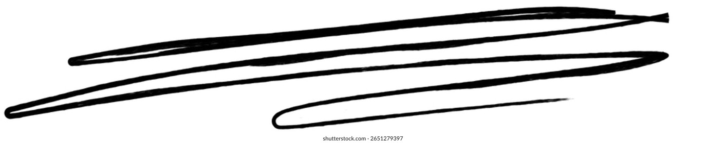 Schwarze skizzenhafte Pfeile und Kreise