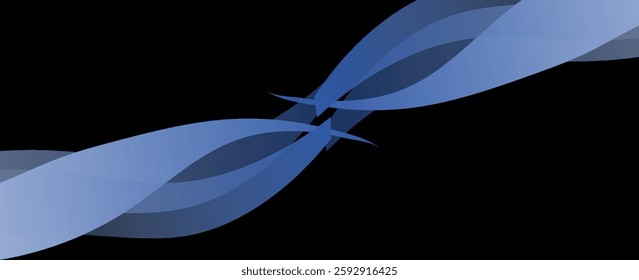 black sky abstract wide horizontal banner with hexagon carbon fiber grid and orange luminous lines. Technology vector background. eps 10