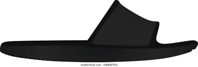 Black sliders. vector illustration