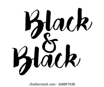 Black Black Slogan Vector Stock Vector (Royalty Free) 368897438 ...