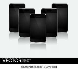 Black smartphone