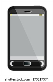 Black smartphone 