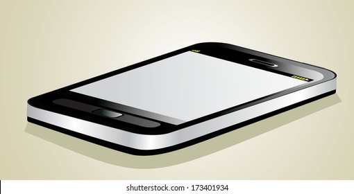 Black smartphone