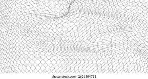 Black snake skin pattern isolated on white background eps 10