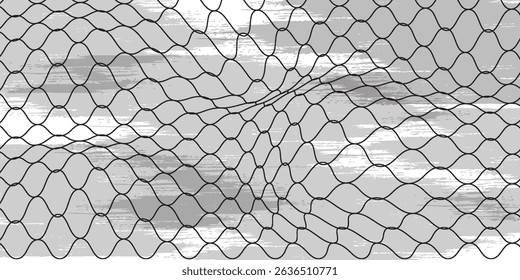 Black snake skin pattern isolated on white background eps 10