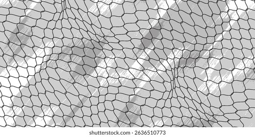 Black snake skin pattern isolated on white background vector