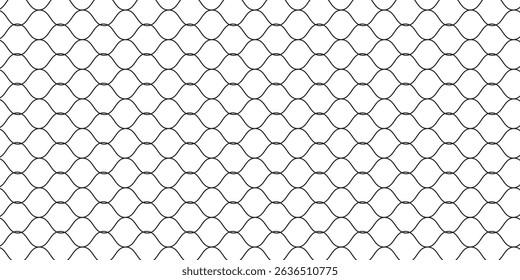 Black snake skin pattern isolated on white background eps 10