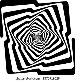Black snake stairs spyral infinite perspective designer illustrator background