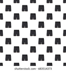 Black soccer shorts pattern