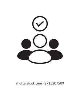 Grupo sólido preto com marca de líder verificada