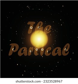 The Black Space Particle Design for Color Prints 