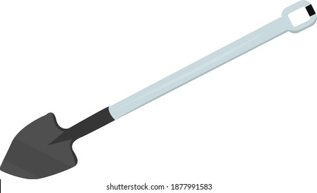 Schwarzer Umhang, Illustration, Vektorgrafik auf weißem Hintergrund