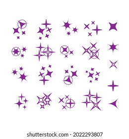 Black sparkles, glowing light effect stars. sparkles vector