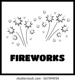 Black sparkles, glowing light effect stars and bursts vector set. Bright firework, decoration twinkle, shiny flash vecor illustration