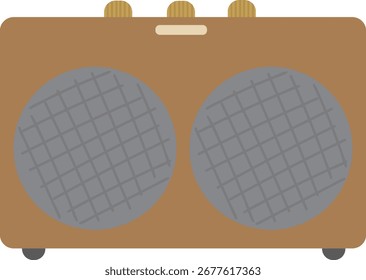 a black speaker with three buttons