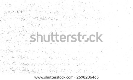 Black speckle texture on white background abstract pattern with grunge effect and distressed overlay