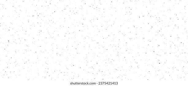 Black speckles seamless background. Dusty noise film texture. Old grunge particles, scratches, fibers, flecks repeating wallpaper. Vintage rough dirty overlay. Gritty sand specks effect. Vector dots