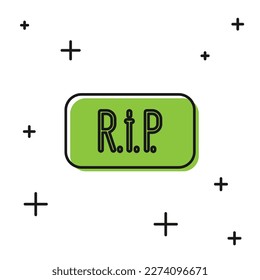 Black Speech bubble rip death icon isolated on white background.  Vector