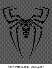 Black Spider Tattoo