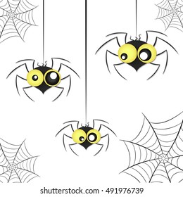 black spider weighs in at on the web