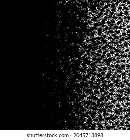 Black spiders background. Vector illustration.