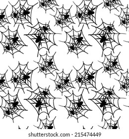 Black Spiders Seamless