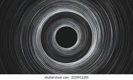 Black Spiral Hole on Galaxy Background,Technology and physics concept design,vector illustration.