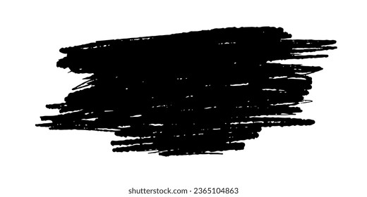 Colección de salpicaduras negras. mancha de tinta. Pintar la forma con manchas. Conjunto de elementos de pintura con aerosol. líneas de salpicadura de tinta negra y caídas. Pinza, conjunto de vectores de trazo. Pintar la forma con manchas.