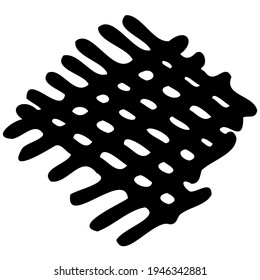 Schwarzer Splash Hintergrund für Werbebanner und Hintergrund für sozialen Text, Präsentation, Einladung, Flyer, Poster, Grunge Schlamm Kunst, Geschichten.