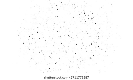 Textura negra de la partícula del polvo de la salpicadura para los carteles del grunge, fondos sucios, efectos del ruido, diseños digitales angustiados Ilustración vectorial