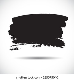 Black spot painted colors.