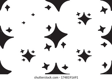 Black spots on a white background.